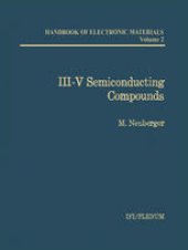 book III–V Semiconducting Compounds