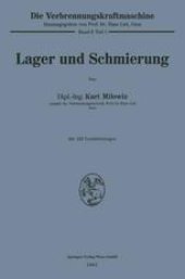 book Lager und Schmierung