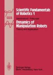 book Dynamics of Manipulation Robots: Theory and Application