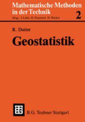 book Geostatistik: Eine Einführung mit Anwendungen