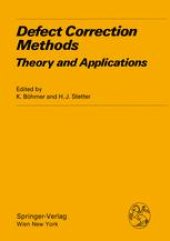 book Defect Correction Methods: Theory and Applications