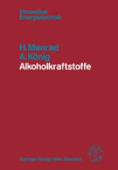 book Alkoholkraftstoffe