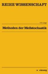 book Methoden der Meßstochastik