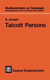 book Talcott Parsons: Eine Einführung