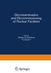 book Decontamination and Decommissioning of Nuclear Facilities