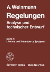 book Regelungen Analyse und technischer Entwurf: Band 1: Lineare und linearisierte Systeme