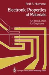 book Electronic Properties of Materials: An Introduction for Engineers