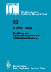 book Ermittlung von Eigenspannungen in der Kaltmassivumformung
