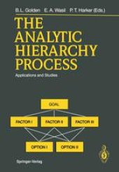 book The Analytic Hierarchy Process: Applications and Studies