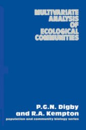 book Multivariate Analysis of Ecological Communities