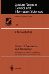 book Control of Boundaries and Stabilization: Proceedings of the IFIP WG 7.2 Conference Clermont Ferrand, France, June 20–23, 1988