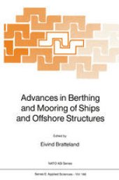 book Advances in Berthing and Mooring of Ships and Offshore Structures