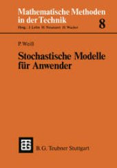 book Stochastische Modelle für Anwender