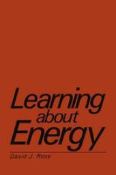 book Learning about Energy