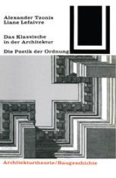 book Das Klassische in der Architektur: Die Poetik der Ordnung