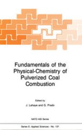 book Fundamentals of the Physical-Chemistry of Pulverized Coal Combustion