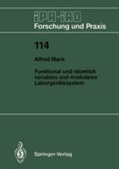 book Funktional und räumlich variables und modulares Laborgerätesystem