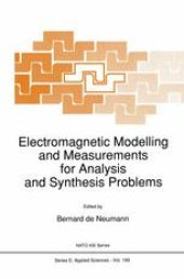 book Electromagnetic Modelling and Measurements for Analysis and Synthesis Problems