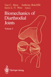 book Biomechanics of Diarthrodial Joints: Volume I