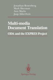 book Multi-media Document Translation: ODA and the EXPRES Project