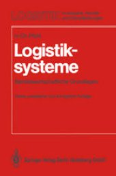 book Logistiksysteme: Betriebswirtschaftliche Grundlagen