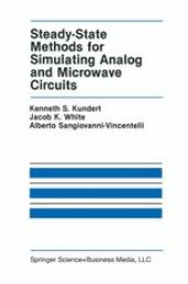 book Steady-State Methods for Simulating Analog and Microwave Circuits