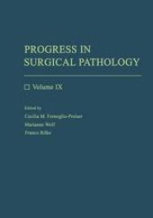 book Progress in Surgical Pathology: Volume IX