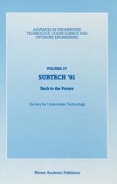 book SUBTECH ’91: Back to the Future