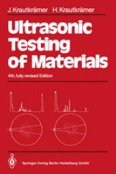 book Ultrasonic Testing of Materials