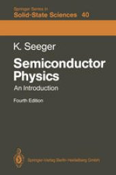 book Semiconductor Physics: An Introduction