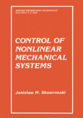 book Control of Nonlinear Mechanical Systems