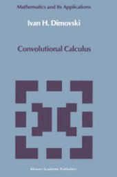 book Convolutional Calculus