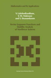 book Vector Lyapunov Functions and Stability Analysis of Nonlinear Systems