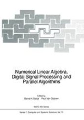 book Numerical Linear Algebra, Digital Signal Processing and Parallel Algorithms