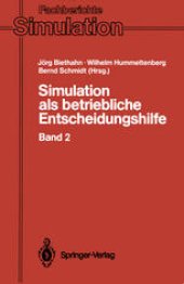 book Simulation als betriebliche Entscheidungshilfe: Band 2