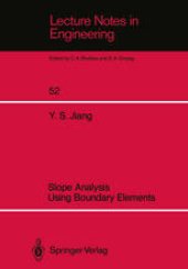 book Slope Analysis Using Boundary Elements