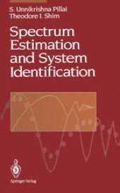 book Spectrum Estimation and System Identification