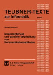 book Implementierung und parallele Verarbeitung von Kommunikationssoftware