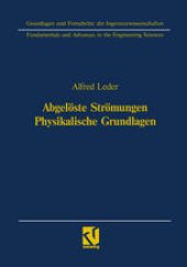 book Abgelöste Strömungen Physikalische Grundlagen