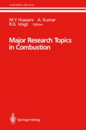 book Major Research Topics in Combustion