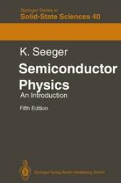 book Semiconductor Physics: An Introduction