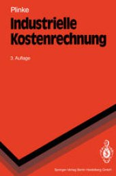 book Industrielle Kostenrechnung: Eine Einführung