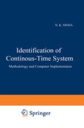 book Identification of Continuous-Time Systems: Methodology and Computer Implementation