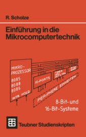 book Einführung in die Mikrocomputertechnik: 8-Bit- und 16-Bit-Systeme