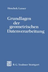 book Grundlagen der geometrischen Datenverarbeitung