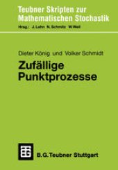 book Zufällige Punktprozesse: Eine Einführung mit Anwendungsbeispielen