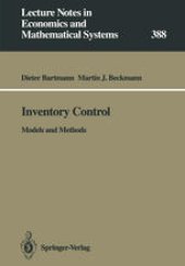 book Inventory Control: Models and Methods