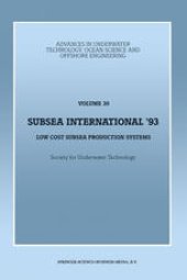 book Subsea International’ 93: Low Cost Subsea Production Systems