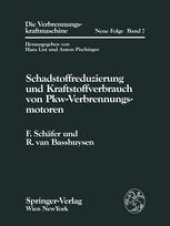 book Schadstoffreduzierung und Kraftstoffverbrauch von Pkw-Verbrennungsmotoren