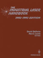 book The Industrial Laser Handbook: 1992–1993 Edition